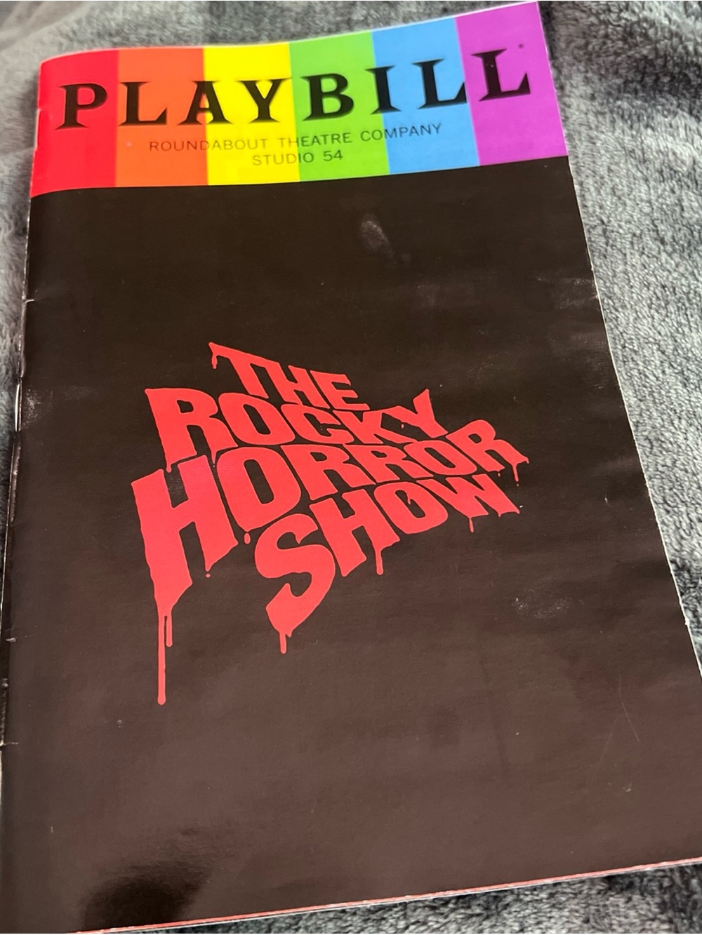 The Rocky Horror Show 2026 Broadway Pride Playbill Studio 54 Luke Evans